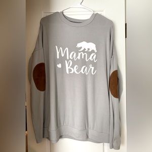 Long sleeve mama bear shirt